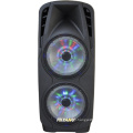 Feiyang Double 12 Inch Battery PA Speaker with Colorful Light F106D